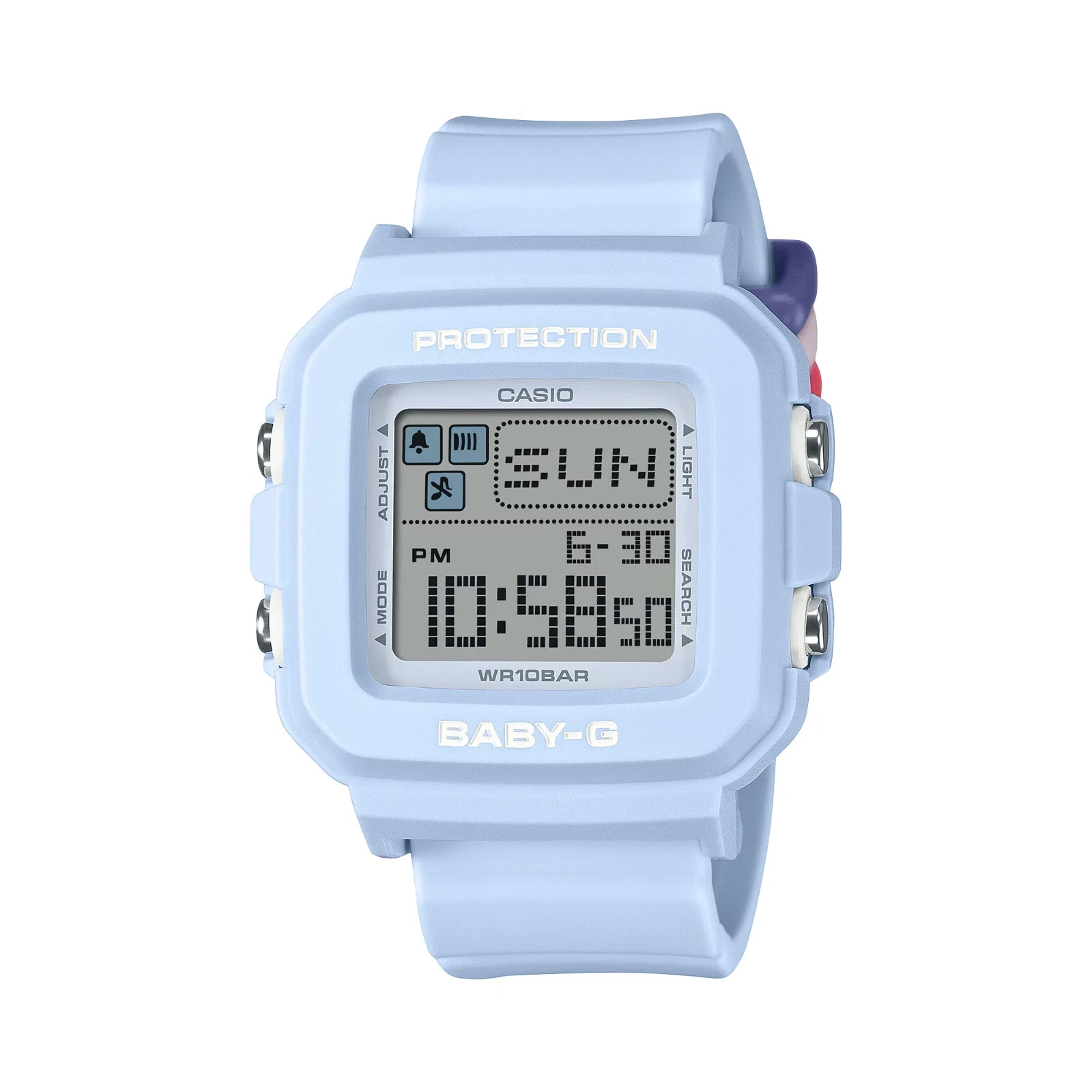 Casio Baby-G BGD-10 Series Digital BGD10L-2 Ladies Watch BGD-10 Series