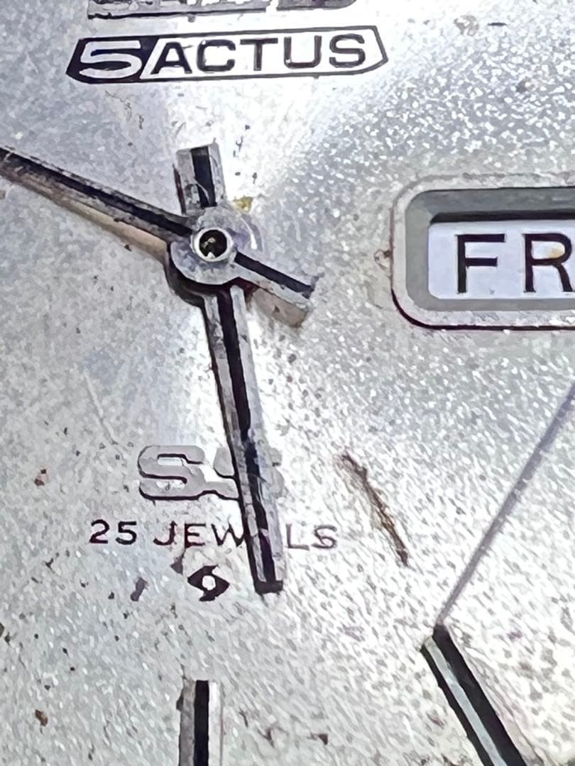 SEIKO ACTUS 6106-8600 Automatic 25 Jewels – For parts/junk