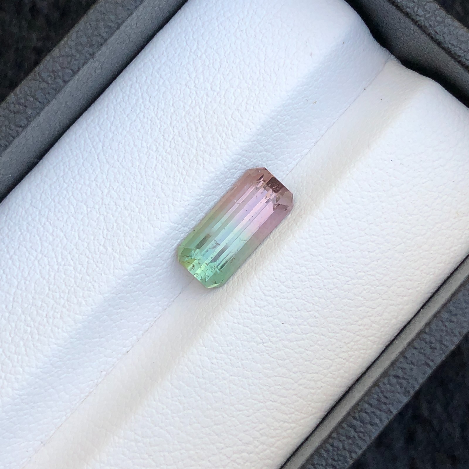 2.55 Carat Natural Watermelon Tourmaline | Cushion Cut | Loose Gemstone