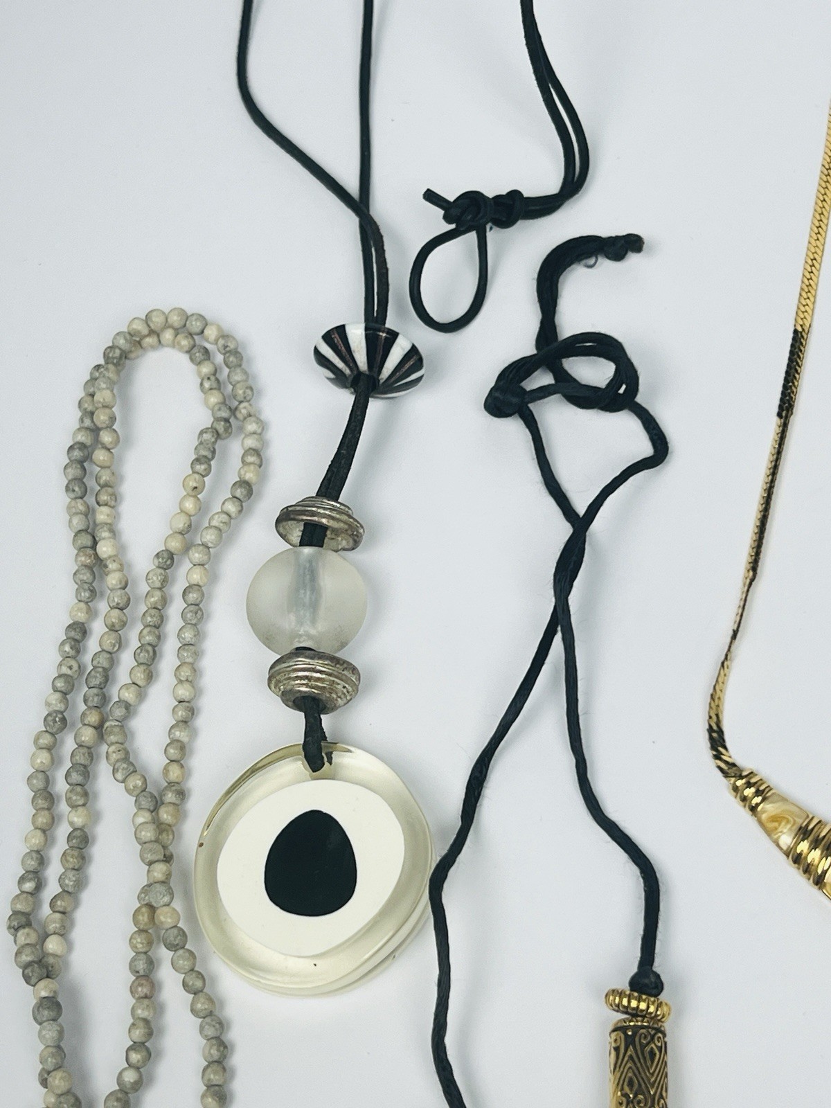 ✨VTG Lot Of 18 Vintage Necklaces & Belt, Chains, Gold silver Tone Varies Styles