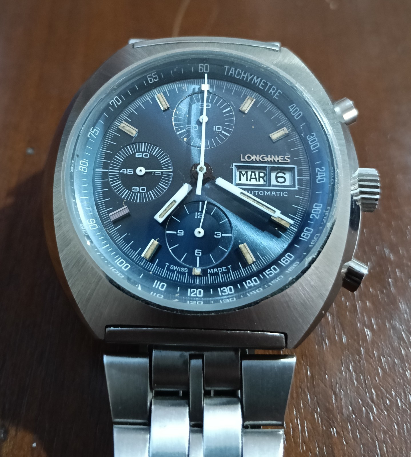 Longines Admiral Chronograph Ref. 2351. Vintage.