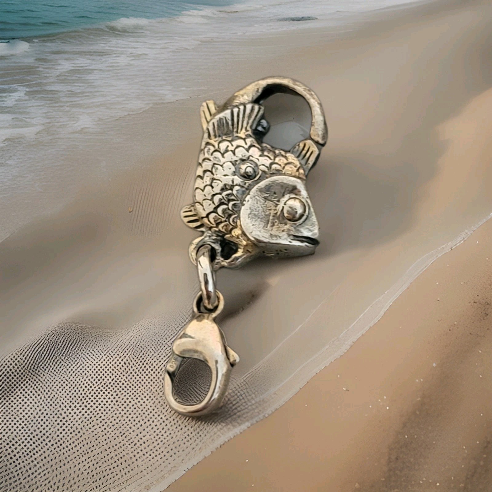 TROLLBEADS “BIG FISH” LOCK/CLASP for Trollbeads Bracelet