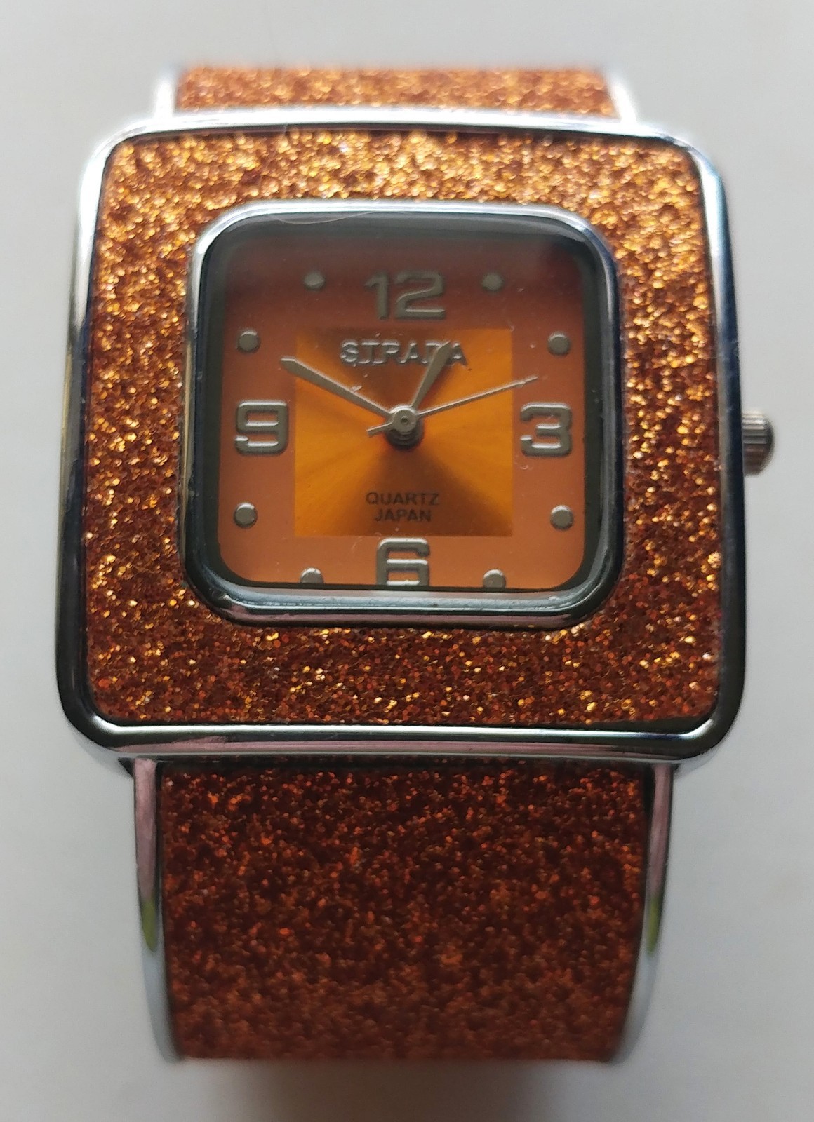 Strada Glitter Cuff Watch Gold/Copper ~ Works