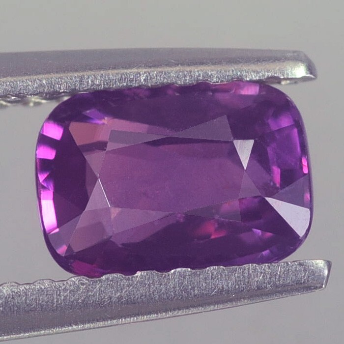 1.065CT CERTIFIED AA UNHEATED CUSHION PURPLISH PINK SAPPHIRE NATURAL