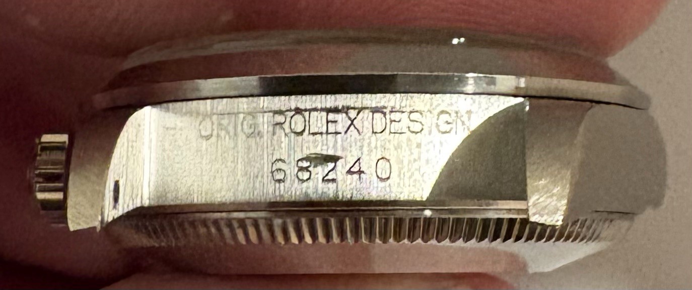 Rolex 68240 31MM Datejust Ivory Jubilee Anniversary Computer Dial