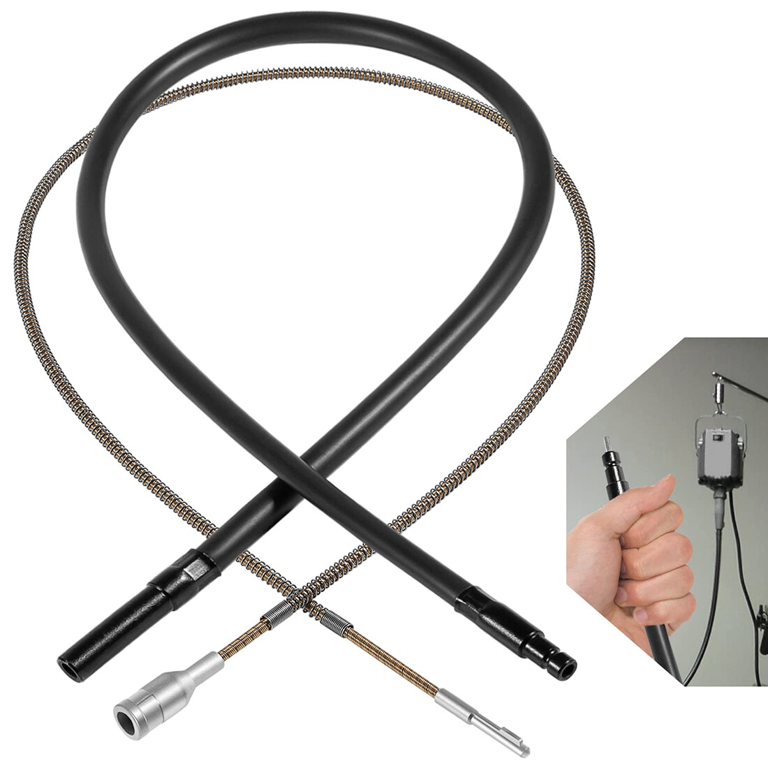 Flexshaft Inner Shaft & Motor Cable Outer Sheath Set for Foredom CC LR S SR TX