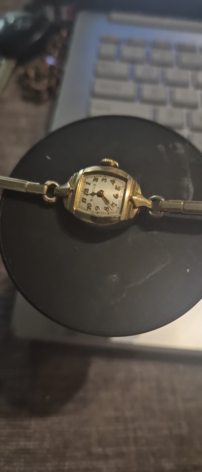 Bulova 10K Gold Filled Rose Gold Classic Vintage Women’s Watch Arabic