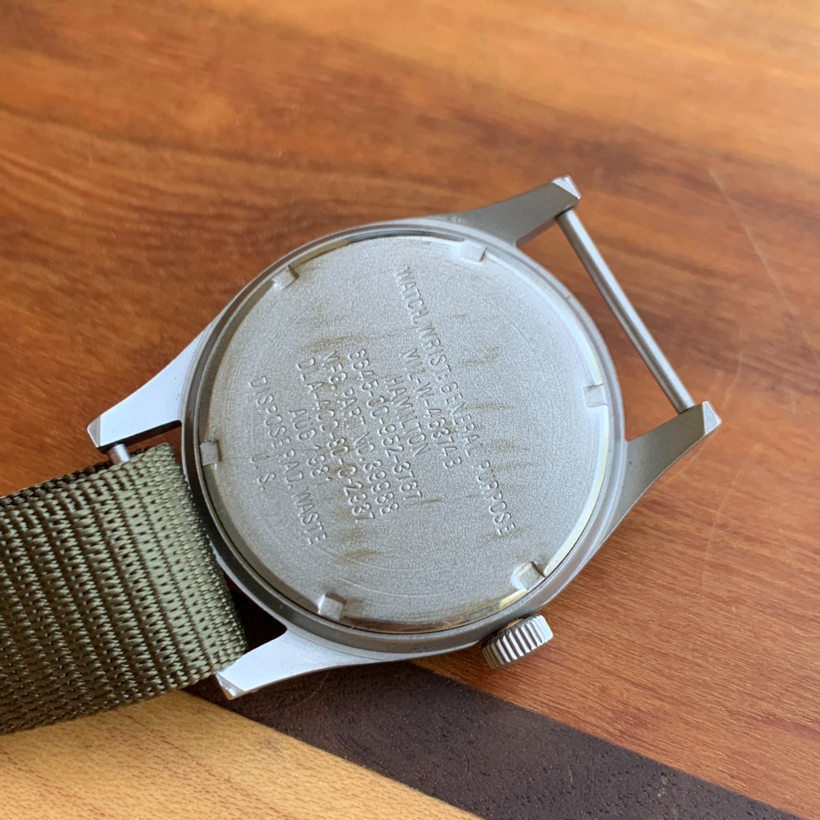 Hamilton MIL-W-46374B US Military General Purpose Field Wristwatch – Serviced