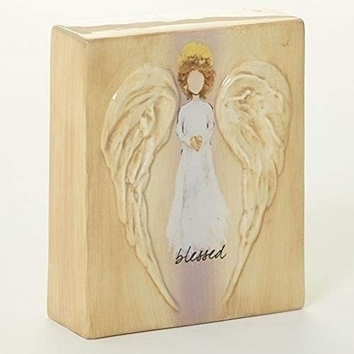 Alexas Angels Angel Blessed Block 5 Inch