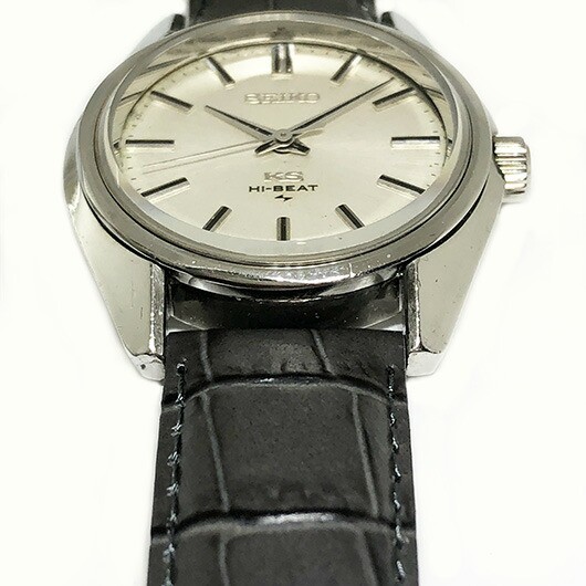 King Seiko 450-7001 Hi-Beat Manual Wind Silver Dial Watch OH From Japan