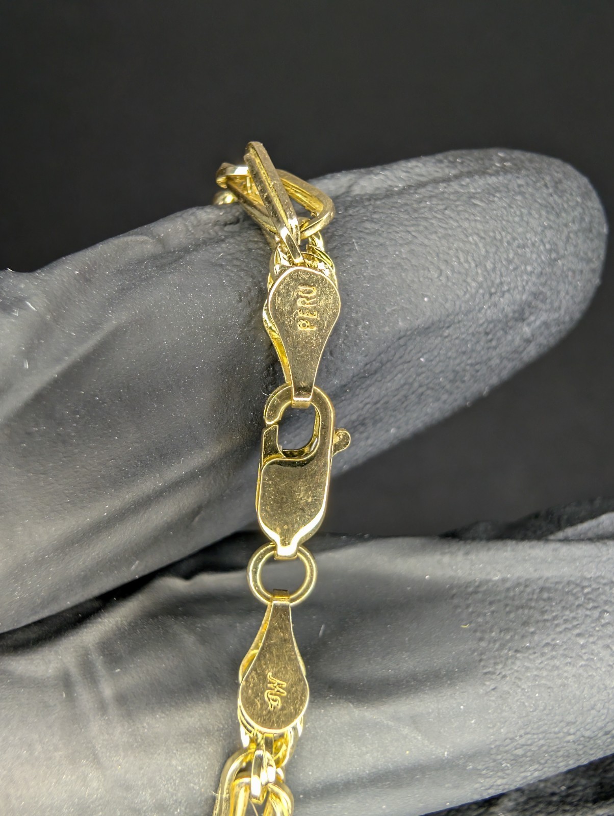 10k Peruvian Yellow Gold 20in 4.1mm Milano / Figaraope Necklace