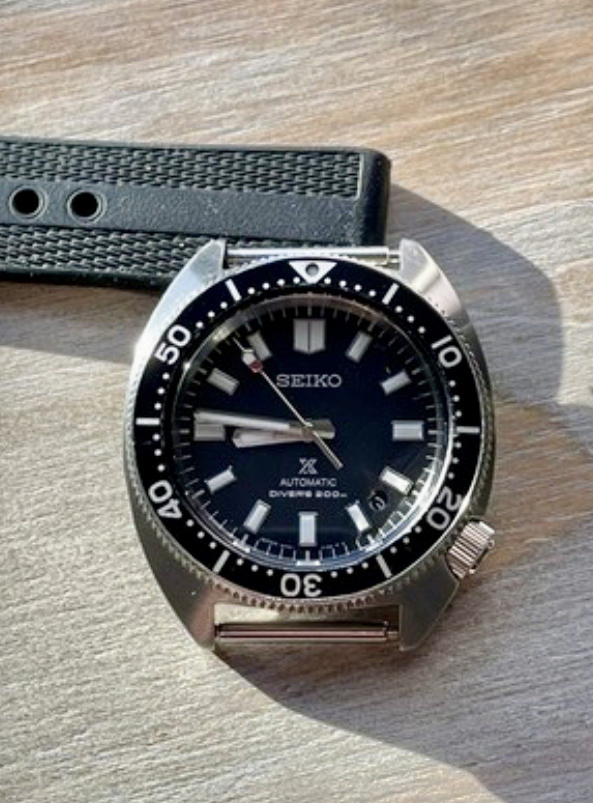 Seiko Prospex Men’s Black Dive Watch – SPB317J1, Preowned