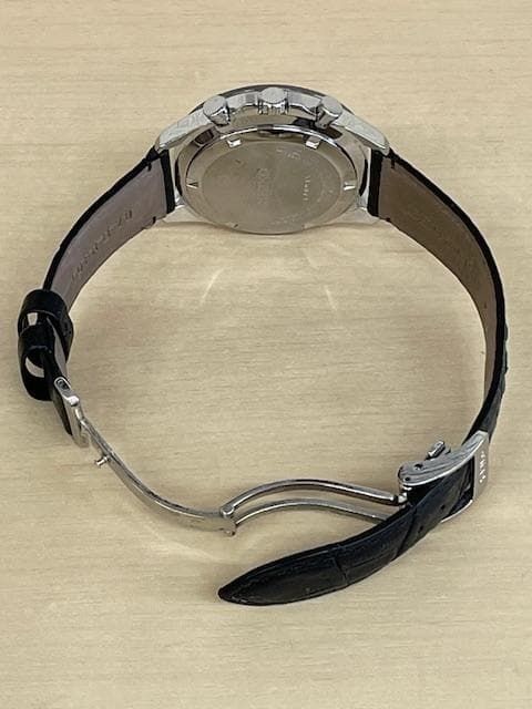 SEIKO SBTR021 – Quartz Chronograph / Stainless Steel / Leather Band