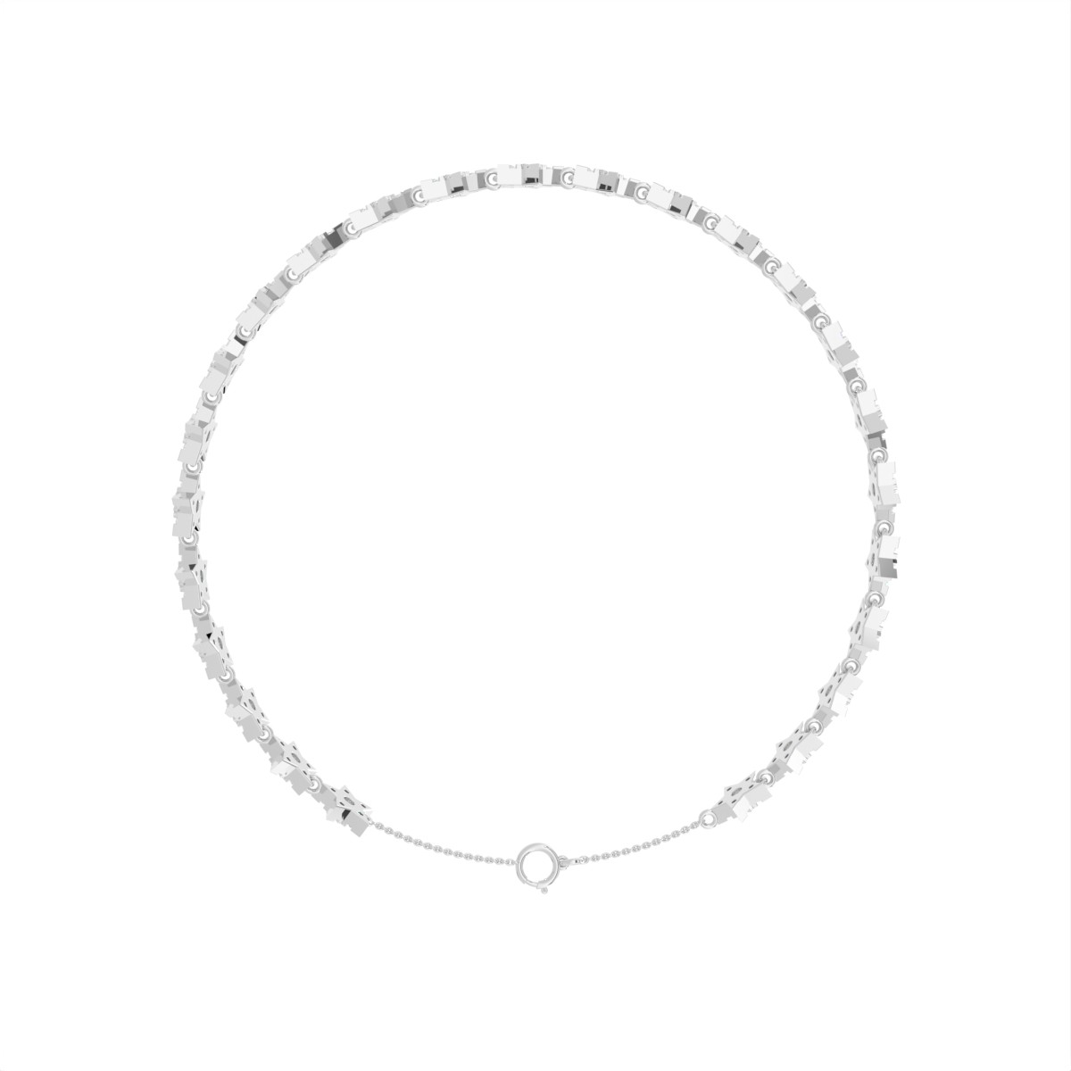 1.04ct Round Lab Grown Diamond Charm SOLD 18K Yellow Gold IGI Certified