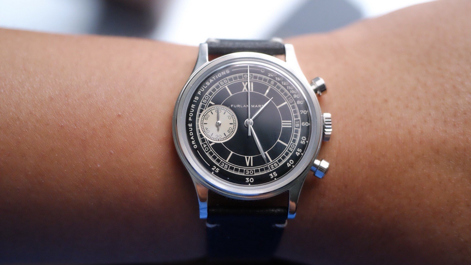 Furlan Marri Chronograph “Nero Sabbia” (Ref. 20203) – Full Set