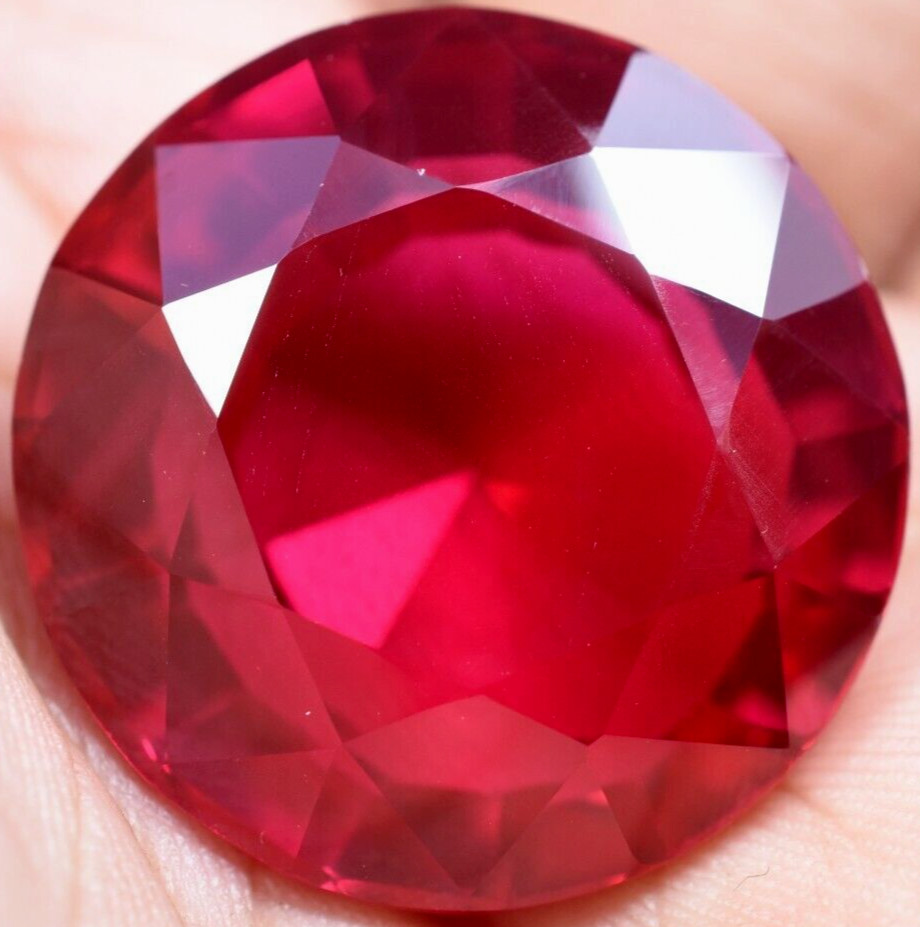 Natural 85.60 Ct Mogok Huge Pink Ruby Sparkling GGL Certified Loose Gemstone