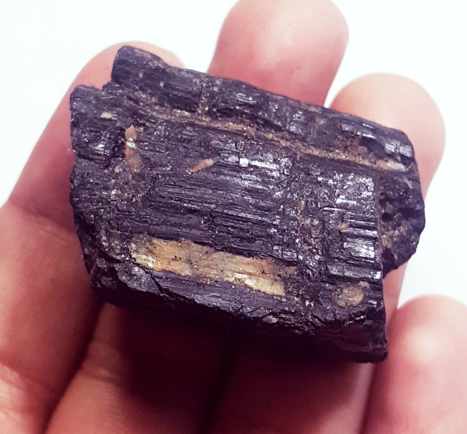 Loose Gemstone 100% Natural Black Tourmaline Rough 147.65 Ct Certified