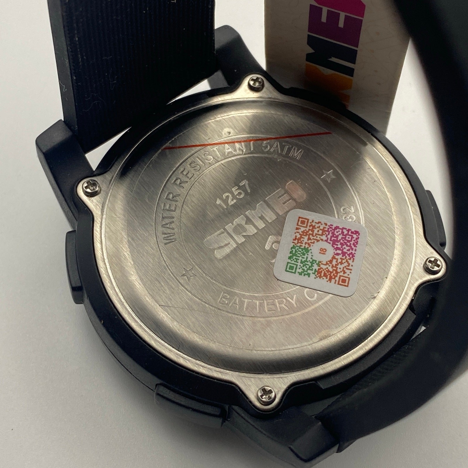 SKMEI 1257 Military Sports Watch – Digital LED, Water Resistant New Battery