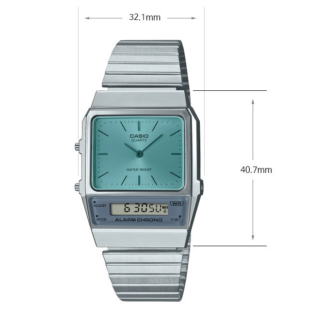 Casio Vintage AQ-800EC-2A Unisex Dial Blue Watch