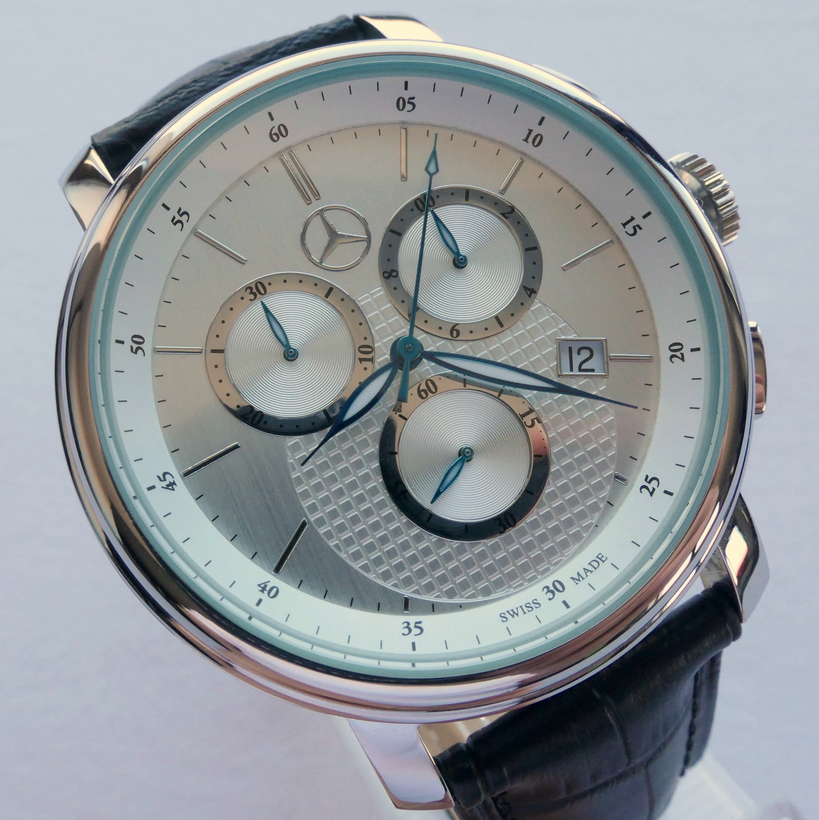 Mercedes Benz Classic Collection Car Accessory Art Deco Design Chronograph Watch