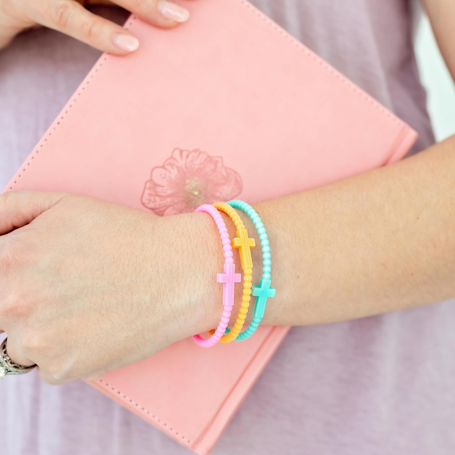 Jesus Bracelets – Cross Silicone Bracelet