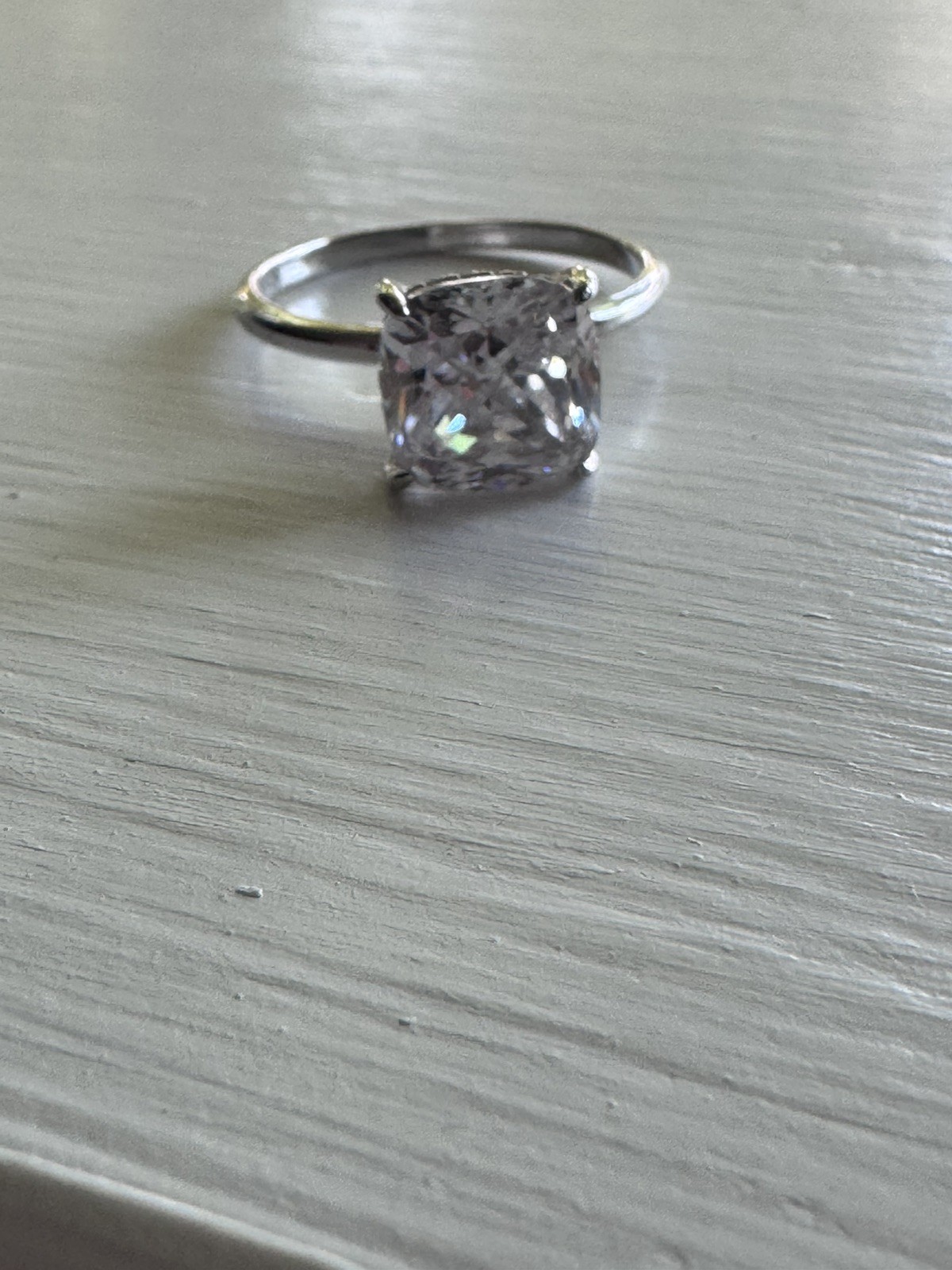 Modern Gents Claire Engagement Ring Stamped 925