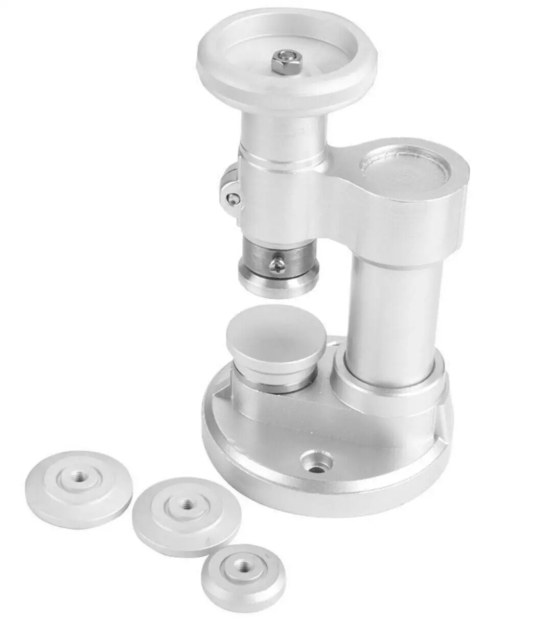 E25 Screw Type Precise Watch Crystal Back Case Cover Press Repair Tools Kit