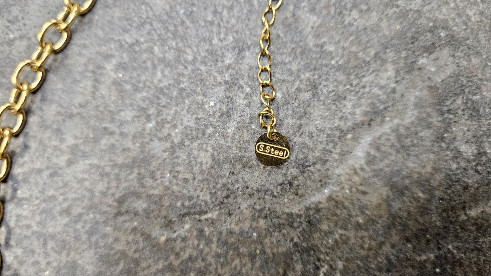 NWT Beach Theme Dangle Charm Necklace In Stainless Steel