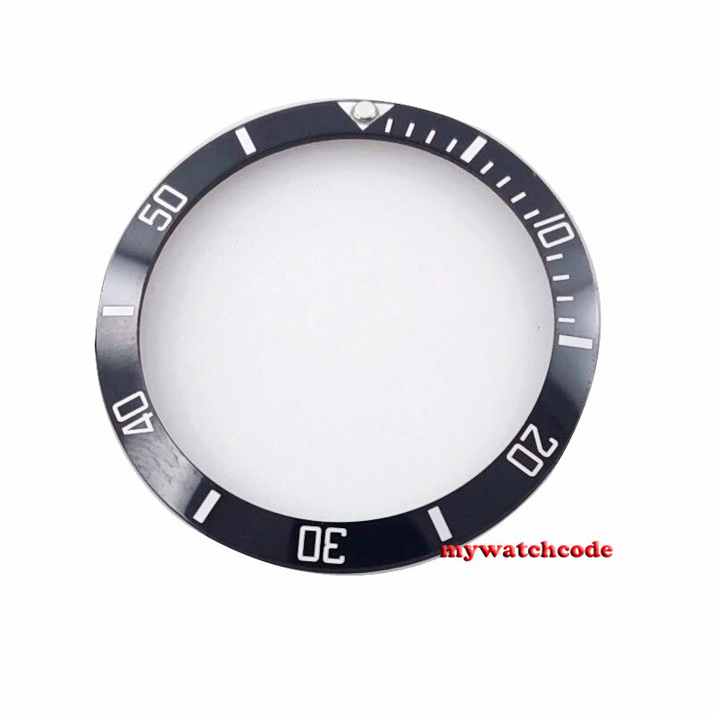 35.4mm black blue green ceramic bezel insert for 38MM SUB mens watch