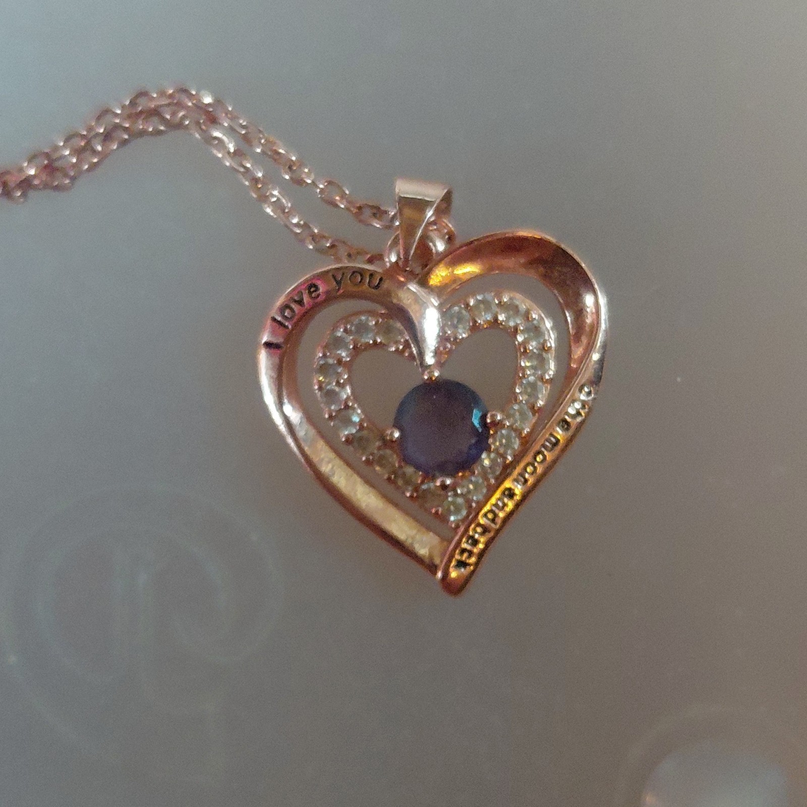 Necklace I Love You to the moon and Back