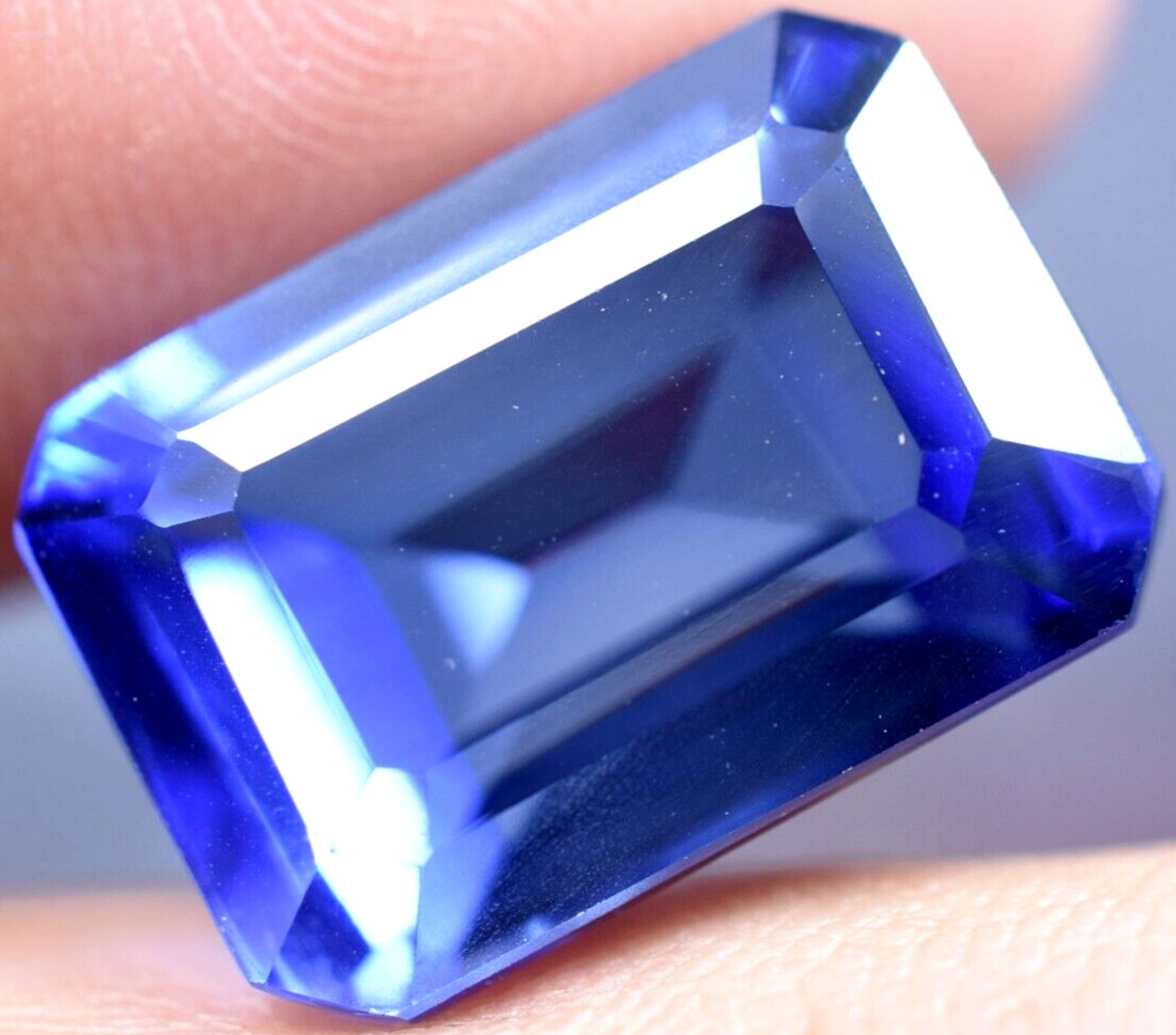 Extremely Rare & Flawless 19.60 CT Natural Benitoite GGL Certified Loose Gem!!