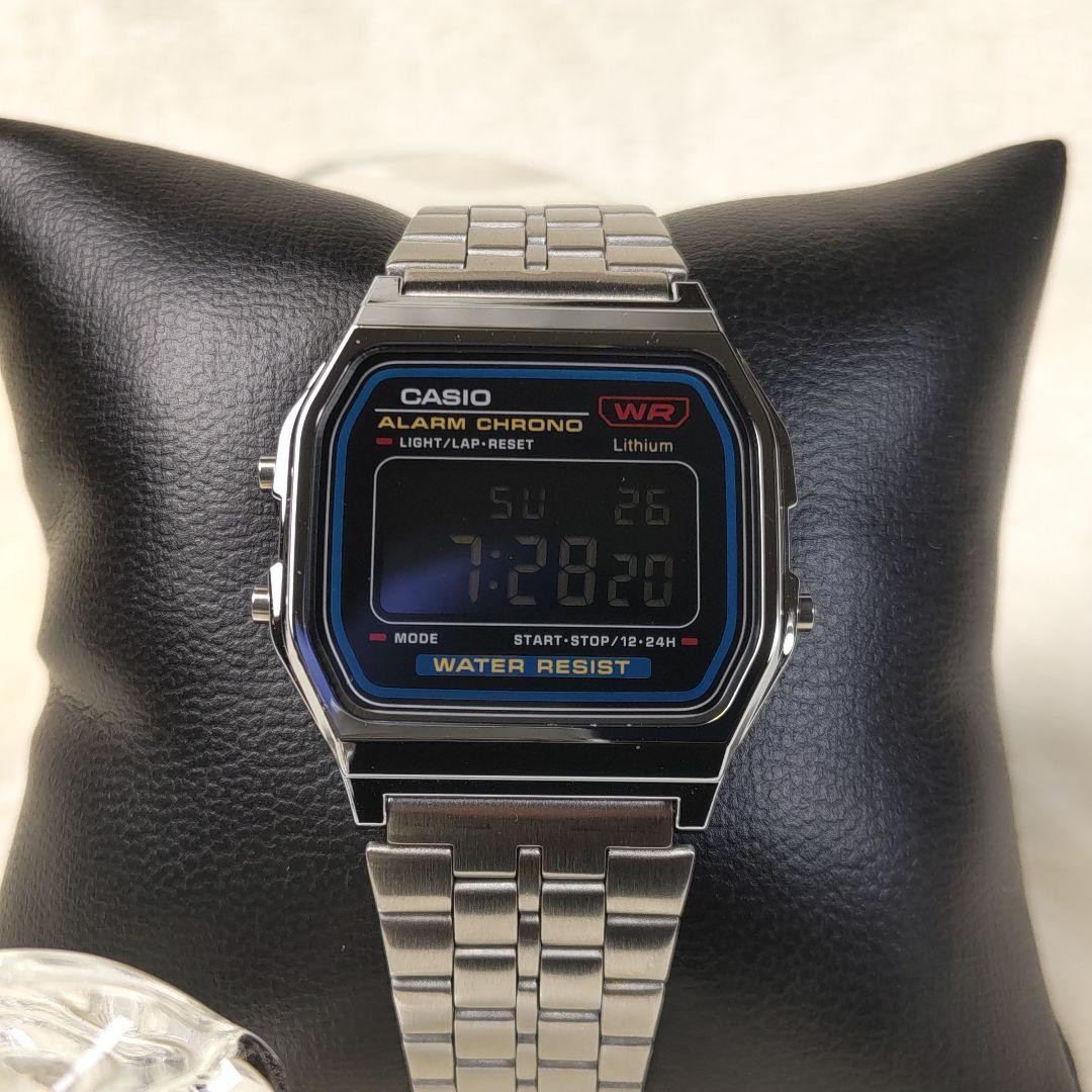 New Battery Custom Model Chipkashi LCD Reverse Black LCD Casio A159W