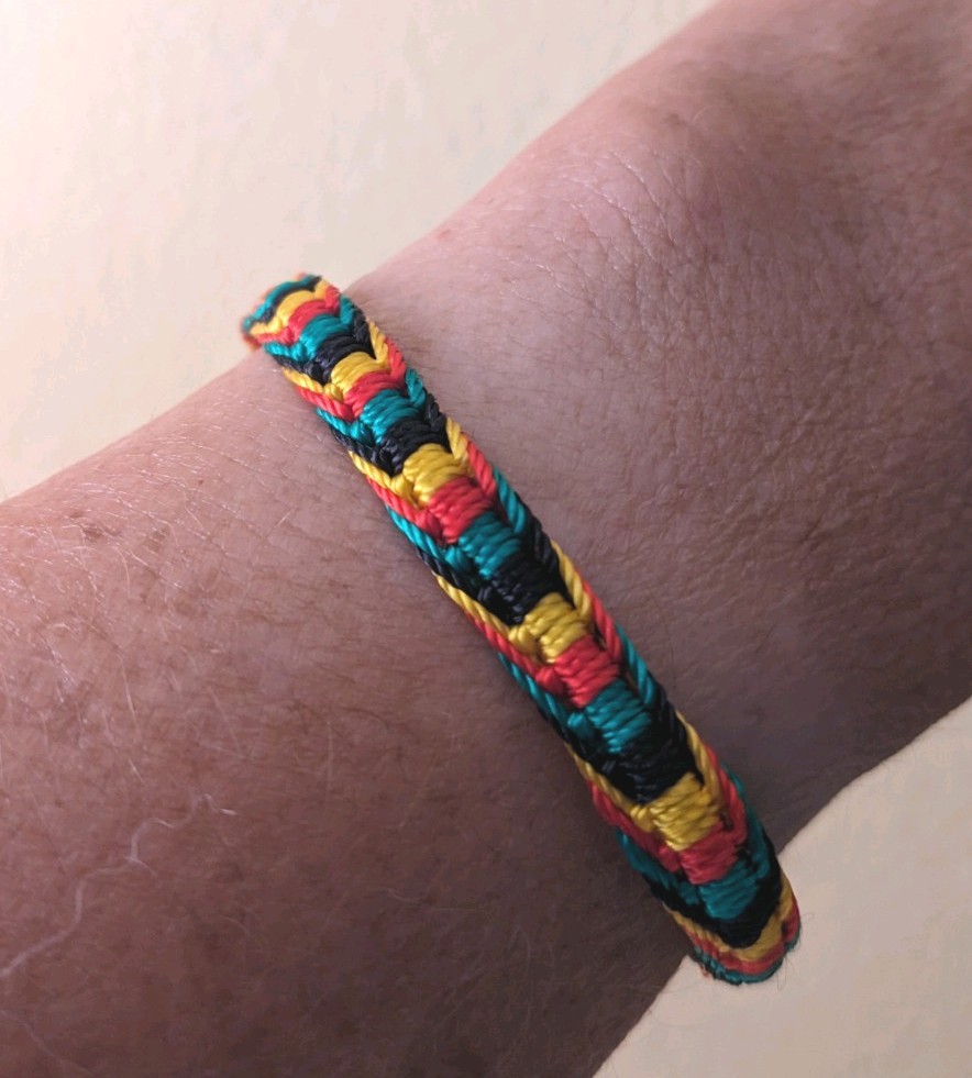Handmade Jamaica Rasta Bracelet