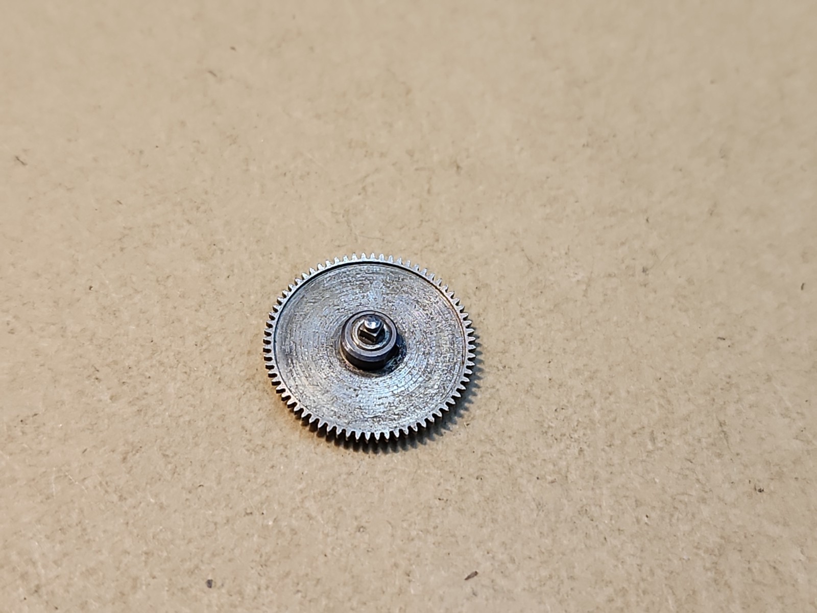 Pocket Watch Fancy Mainspring Barrel Cover W/Arbor 13.7mm Diameter