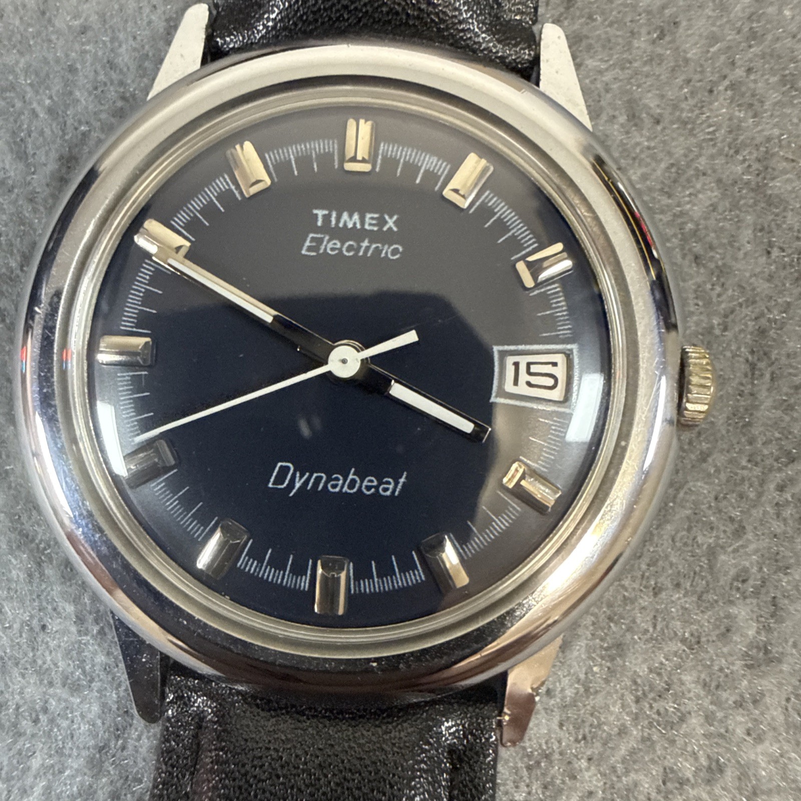 1975 Timex Electric Dynabeat Men’s Vintage Watch