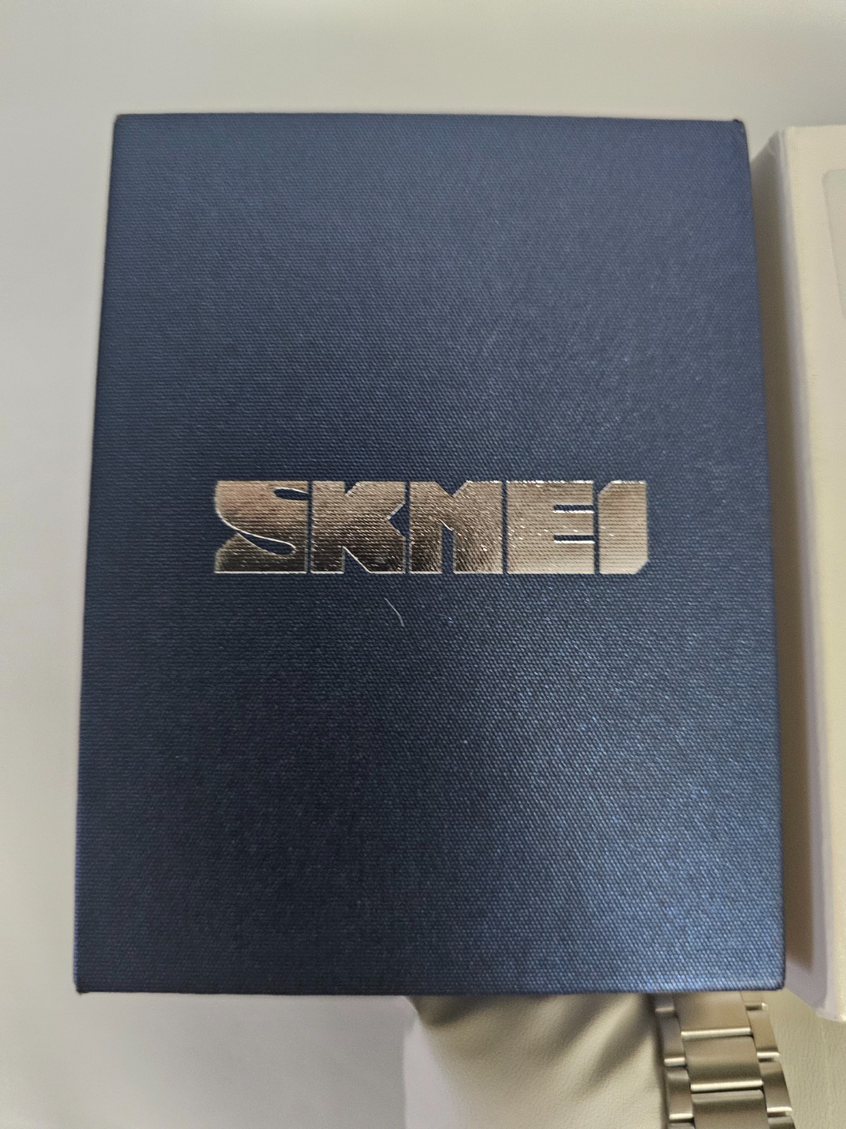 SKMEI 2240 Steel Watches Square Display Classic 3ATM Digital Watch