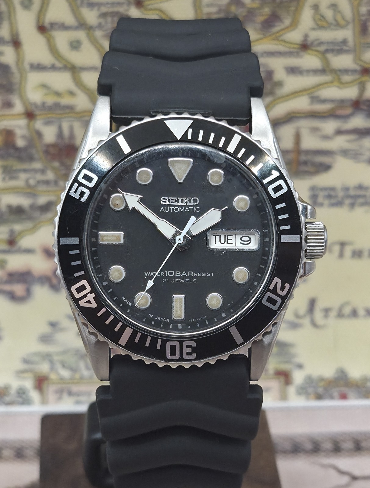 Seiko Mens Automatic Watch SKX031 Scuba Divers 7S26-0040 c.November 1996 BOXED