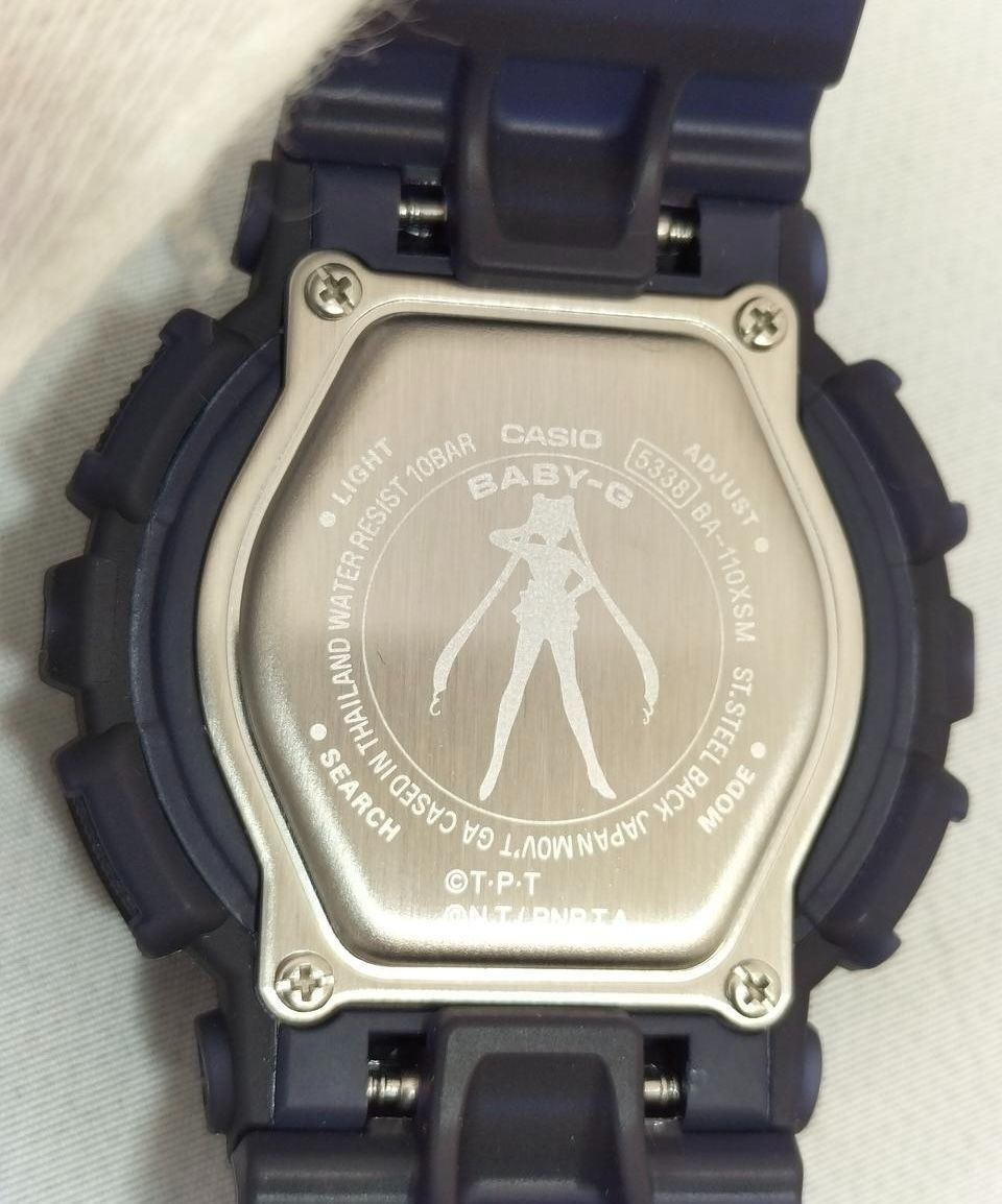 CASIO BABY G Anime Pretty Soldier Sailor Moon Quartz Watch Ladies