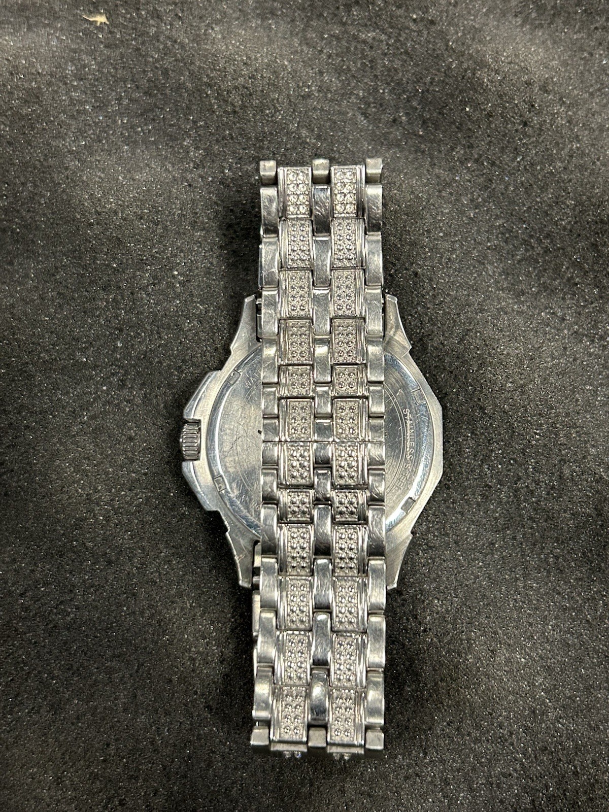 Bulova Men’s Octava Crystal Stainless Steel Silver 42mm Watch 96C134
