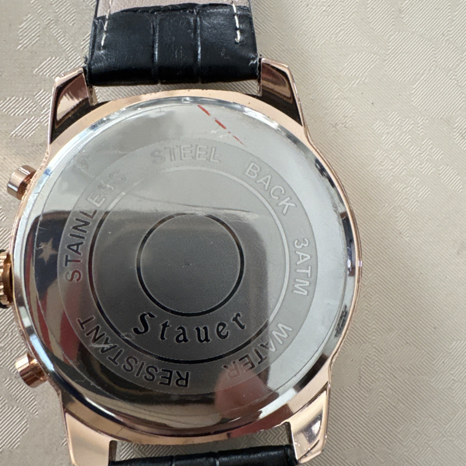Stauer Chronograph Men’s Stainless Steel Wristwatch