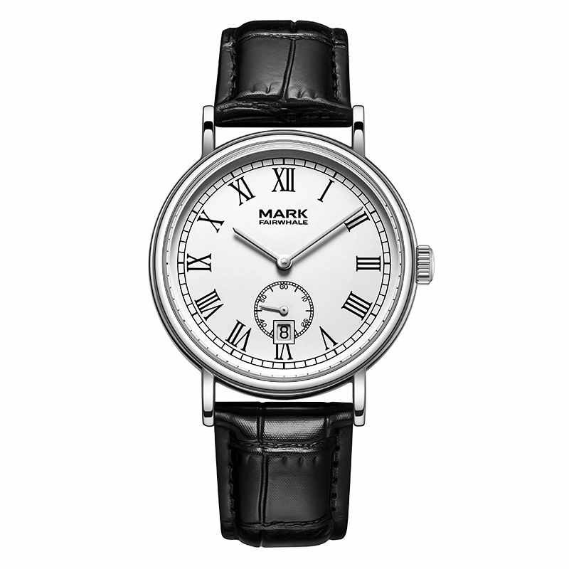 MARK FAIRWHALE Men’s Automatic Mechanical Watch Small Seconds Subdial Calendar