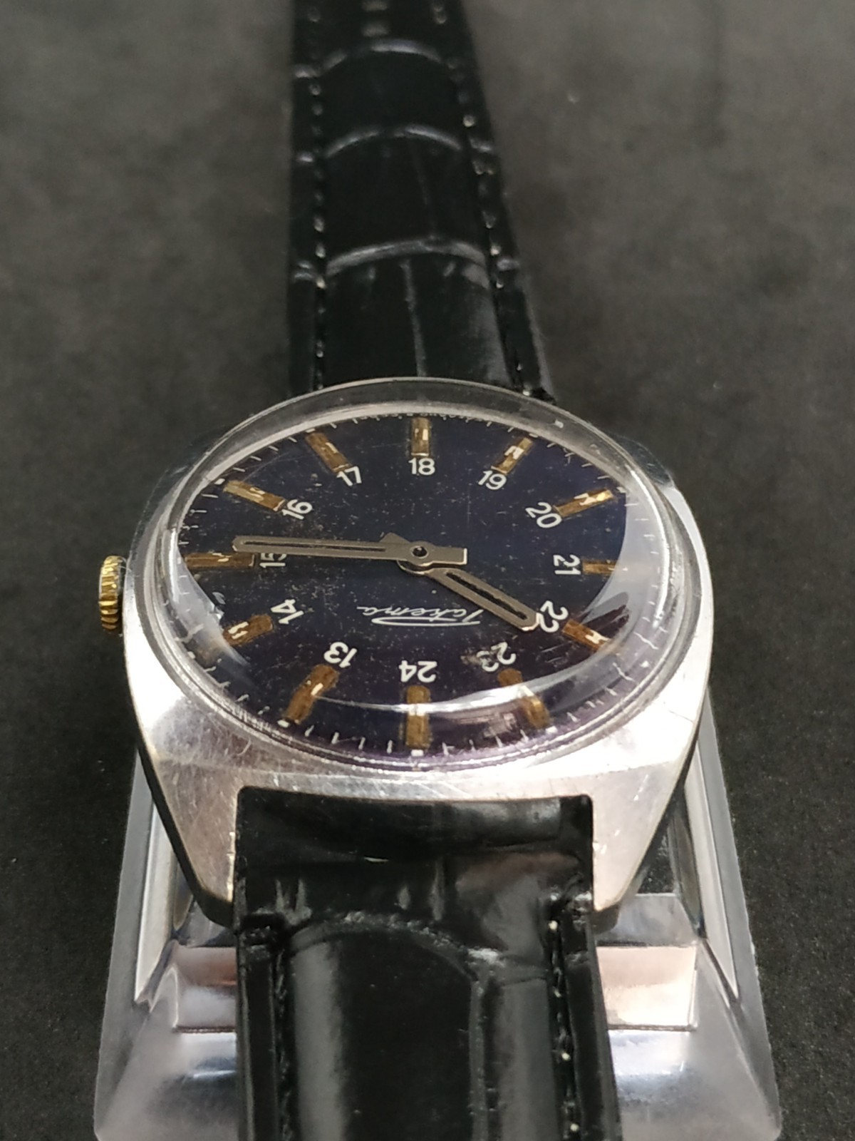 Men’s Dress Casual Vintage USSR Watch Raketa Mechanical 2609.HA Retro Soviet ☭