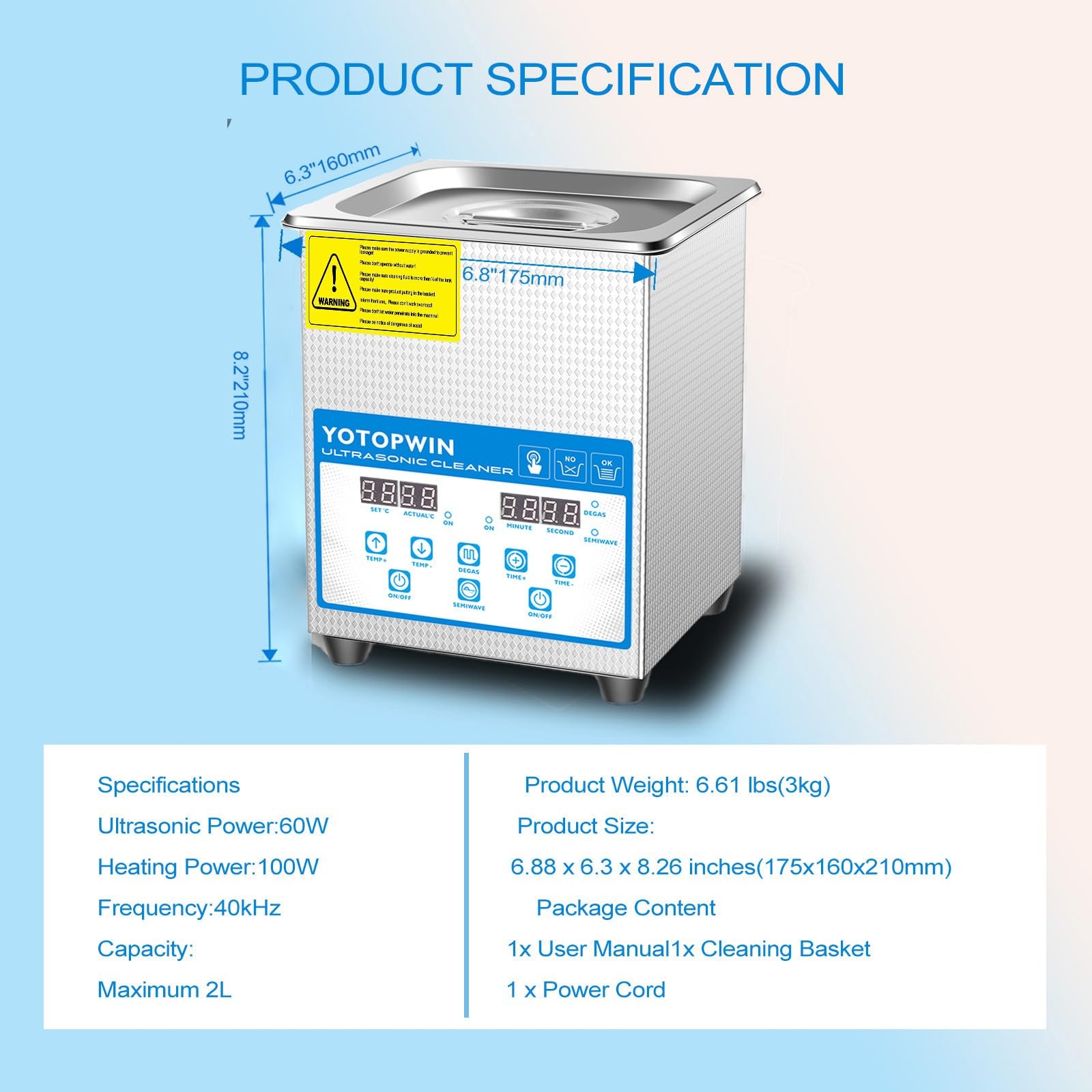 Jewelry Cleaner Ultrasonic Machine Professional Lab Ultrasonic Cleaner With D…