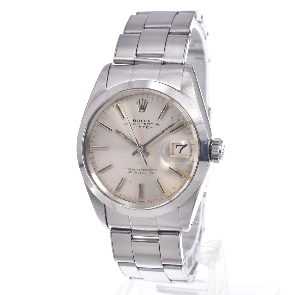 ROLEX Oyster perpetual date 1500 vintage Cal.1570 Automatic Men’s Watch Q#148881