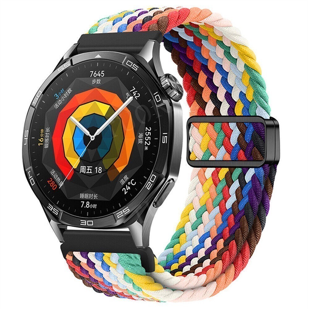 Nylon Magnetic Watch Band Wrist Strap For Amazfit GTS 4 GTS 2 GTR 3 2e GTR 47mm