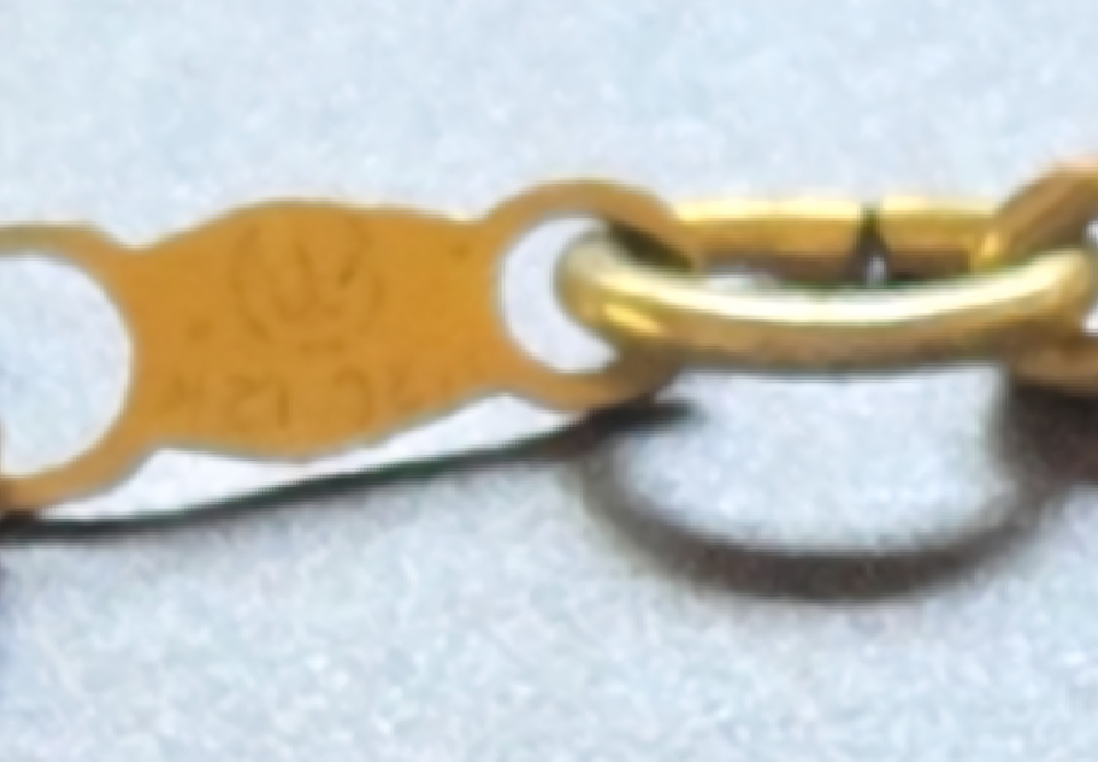 12k GOLD PLATED SILVER MONET CHAIN