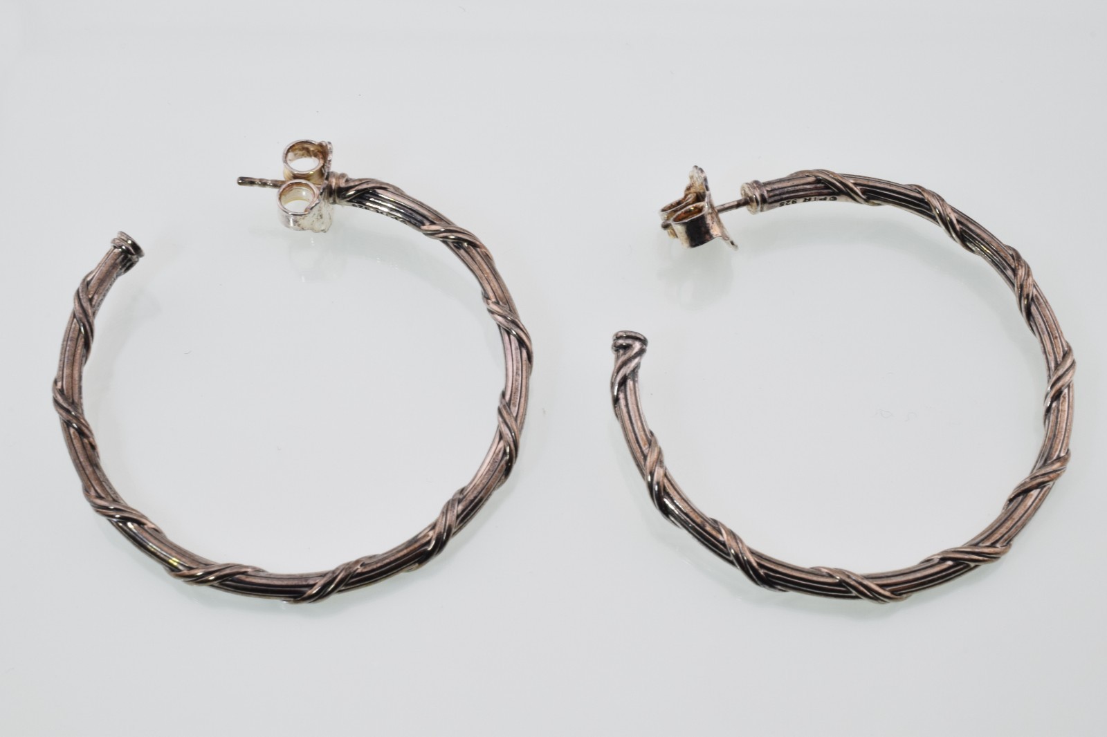 Peter Thomas Roth Cable Huggie Hoop Earrings in Sterling Silver