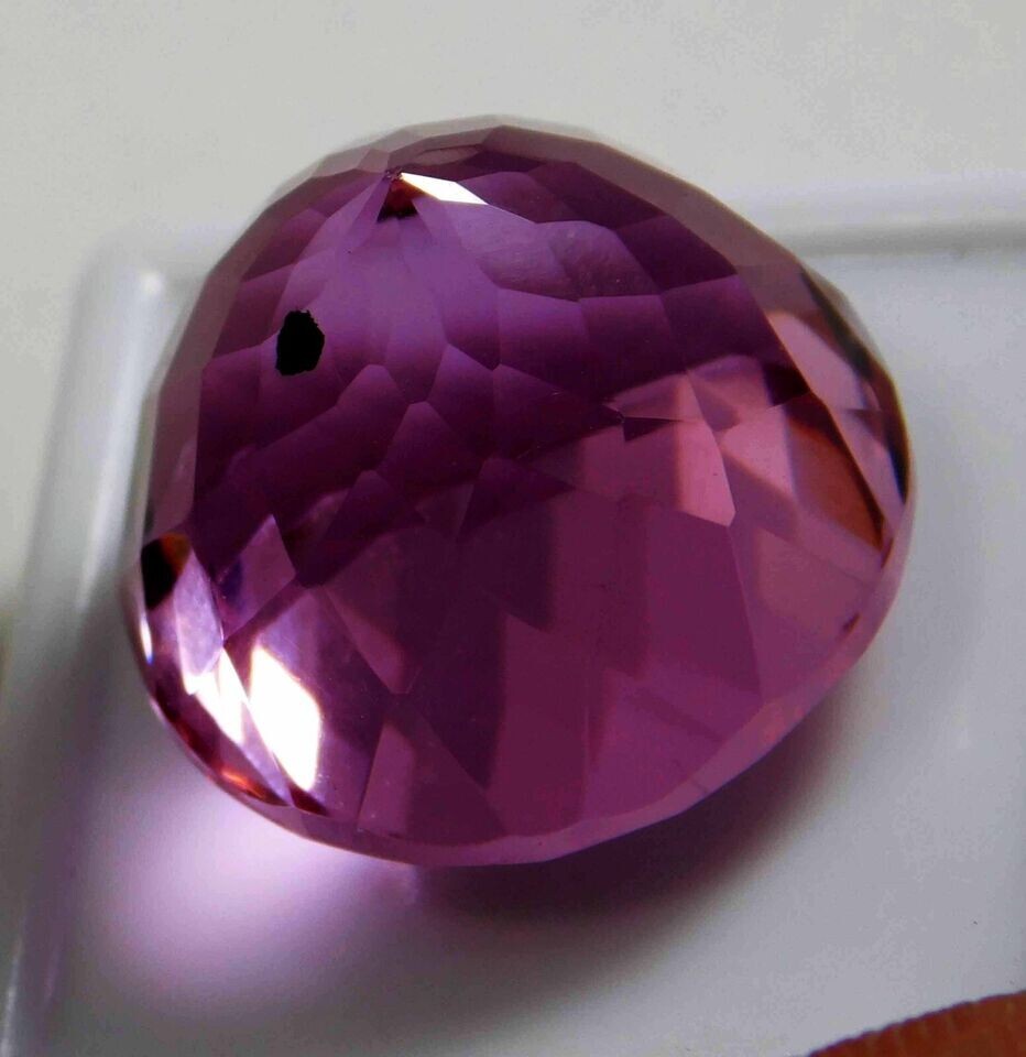 AAA+ Large Pink Kunzite 94.00 CT Round Cut Loose Gemstone Gift for Women/Her