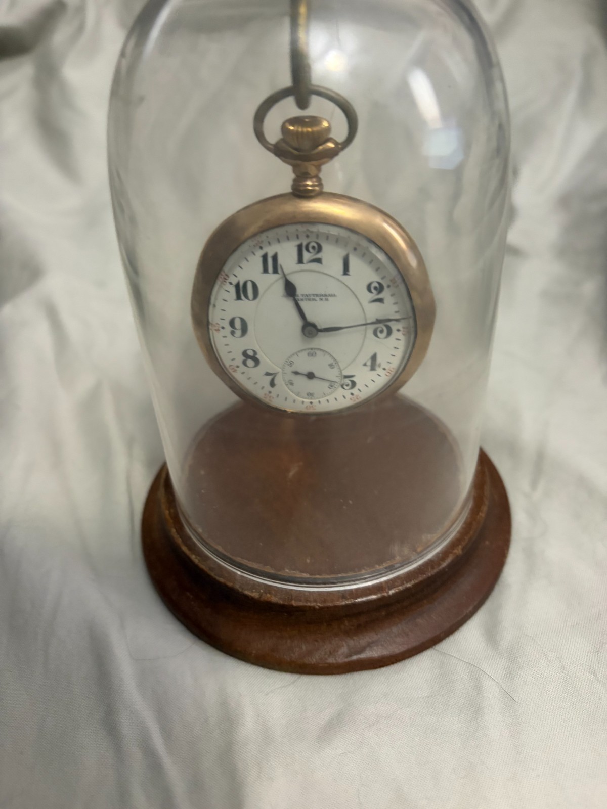 Vintage Hamilton Railroad Pocket Watch in Display Case