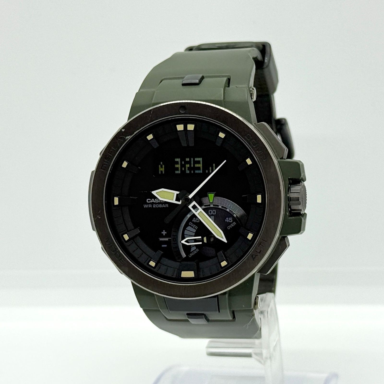 CASIO PROTREK PRW 7000 3JF Black Solar Men’s Wristwatch Working
